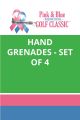 Hand Grenades - Set of 4